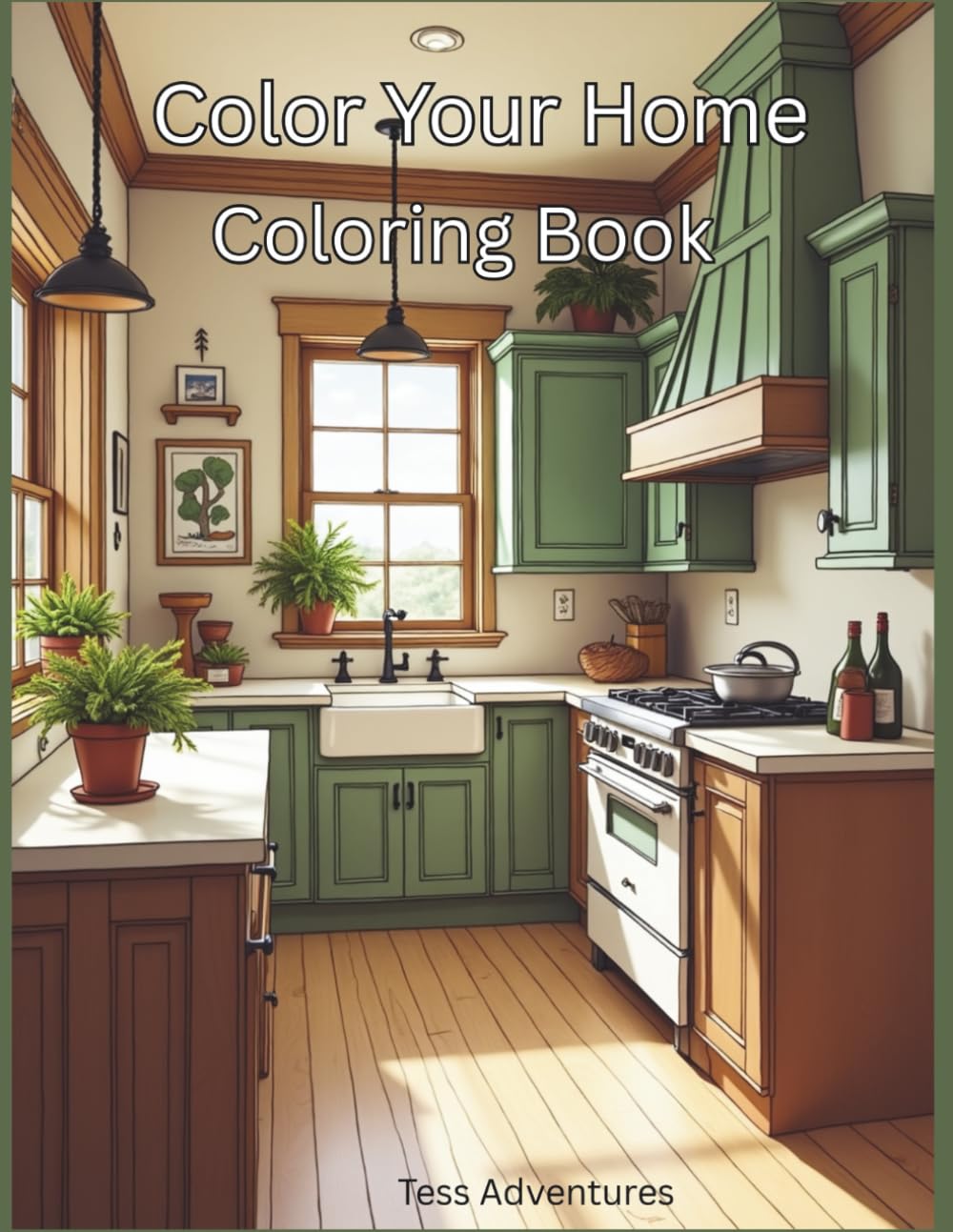 capítulo por capítulo baixar Color Your Home Coloring Book: You choose how these beautiful interiors and exteriors should look.