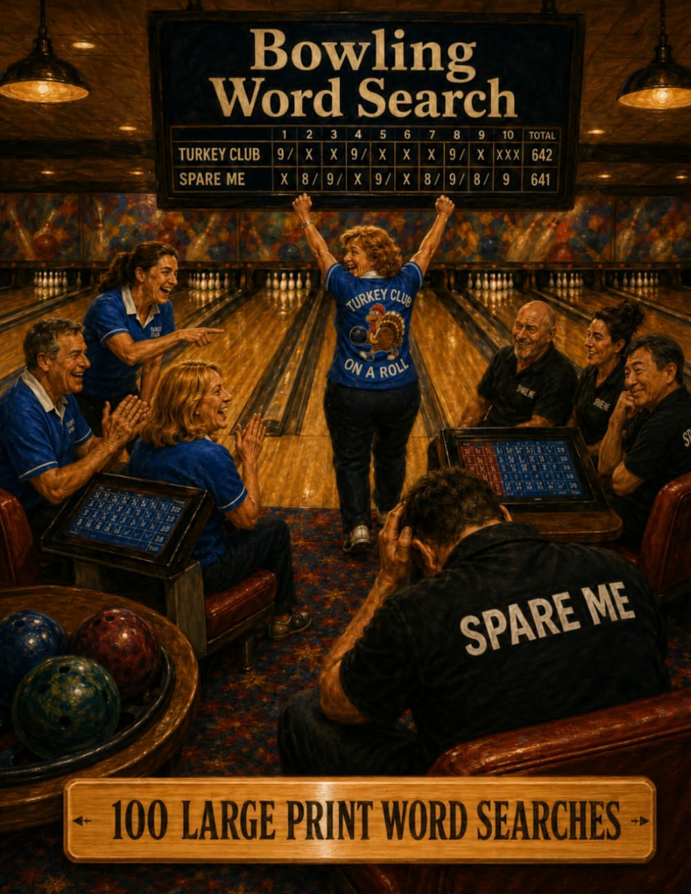ler totalmente Bowling Word Search: 100 Large Print Word Searches for Bowlers, League Night Regulars, and Fans of the Lanes (Hobbies and Pastimes)