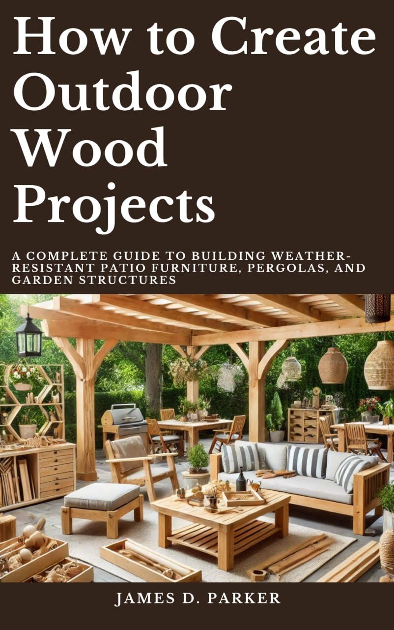 capítulo por capítulo baixar How to Create Outdoor Wood Projects: A Complete Guide to Building Weather-Resistant Patio Furniture Pergolas, and Garden Structures (Workshop Wisdom: The... to Woodworking Mastery) (English Edition)