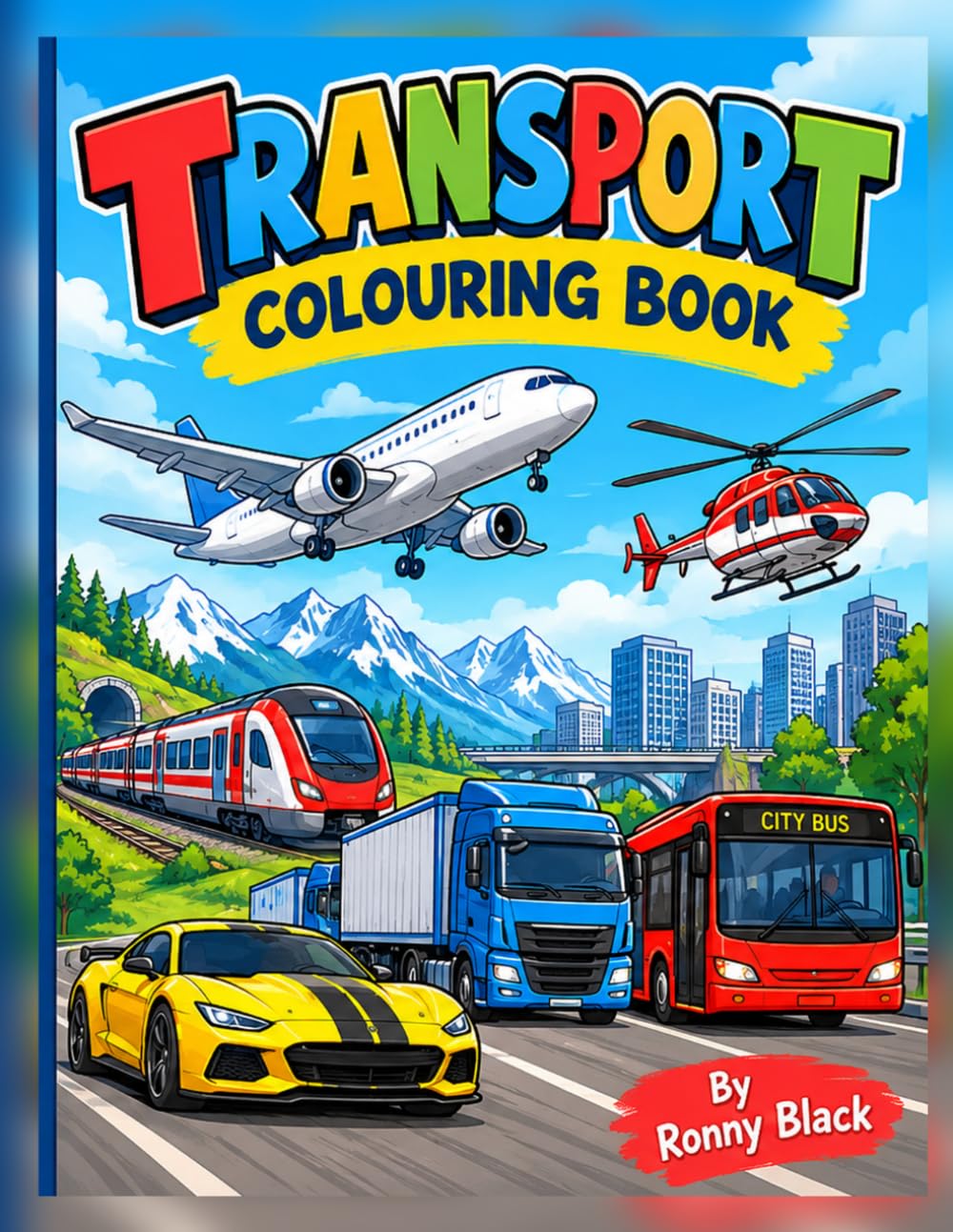 capítulo por capítulo baixar Transport Colouring Book