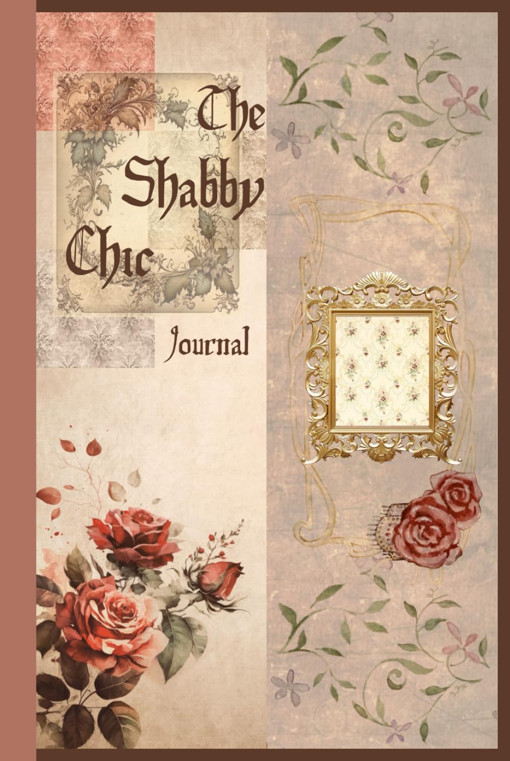 The shabby chic: Blank lined vintage journal baixar o livro de graça