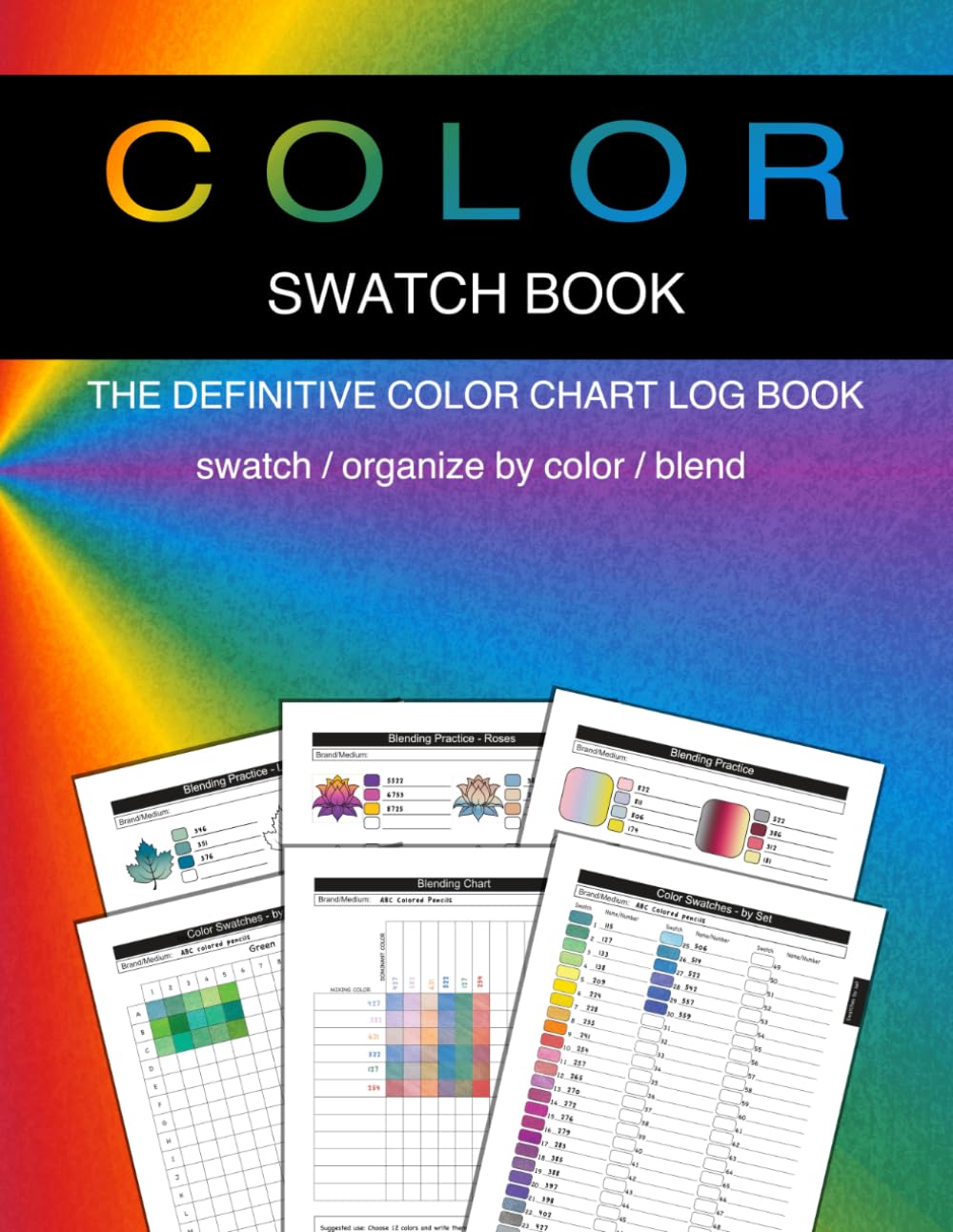 capítulo por capítulo baixar Color Swatch Book: The Definitive Color Chart Log Book