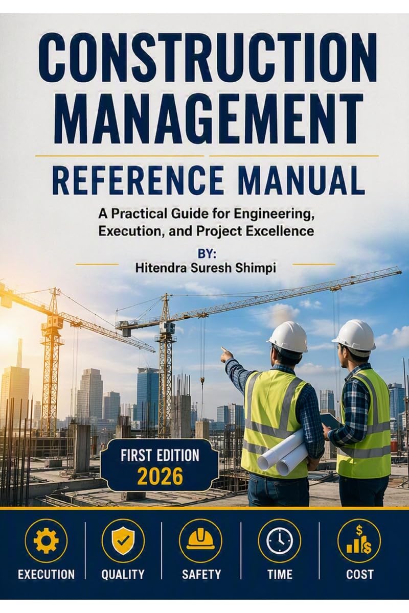 Construction Management Reference Manual: A Practical Guide for Engineering, Execution and Project Excellence