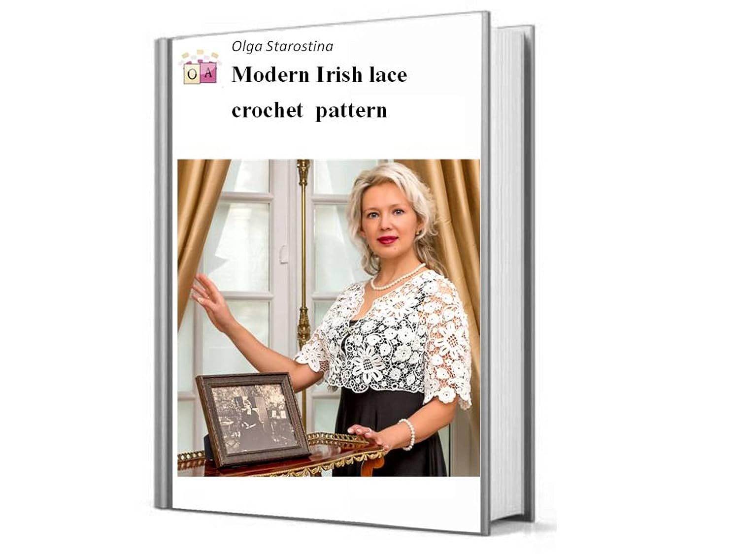 Crochet bolero pattern - modern Irish lace. (Modern Irish Crochet Lace Pattern) (English Edition)