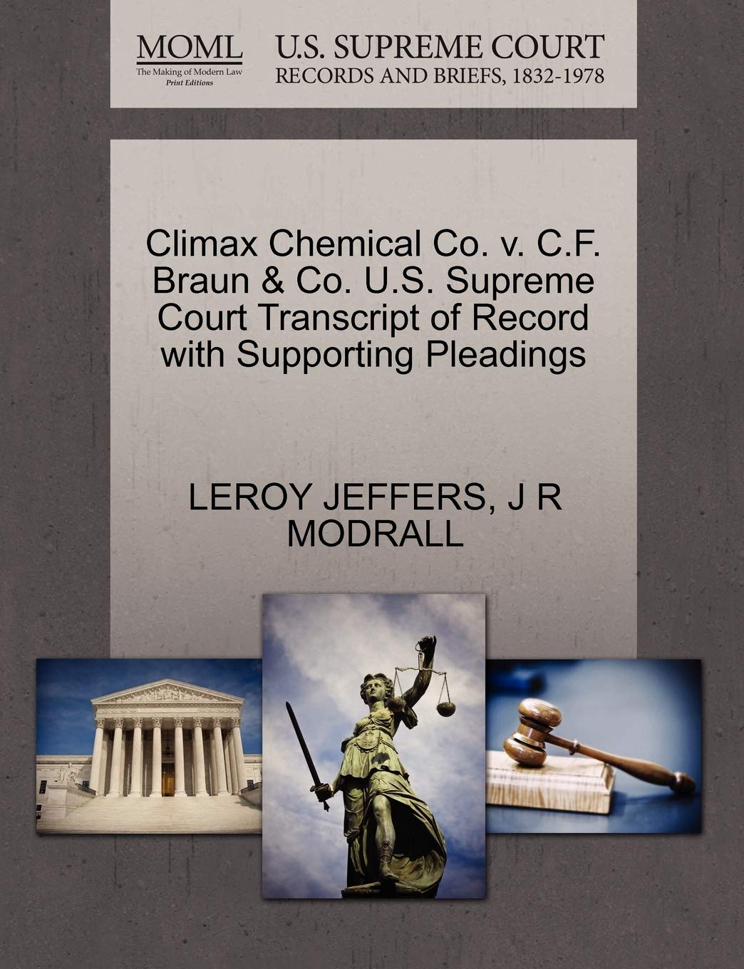 Climax Chemical Co. v. C.F. Braun & Co. U.S. Supreme Court Transcript of Record with Supporting Pleadings baixar livro de graça