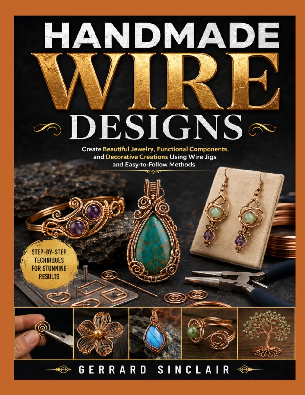 Handmade Wire Designs: Create Beautiful Jewelry, Functional Components, and Decorative Creations Using Wire Jigs and Easy-to-Follow Methods baixar o livro de graça