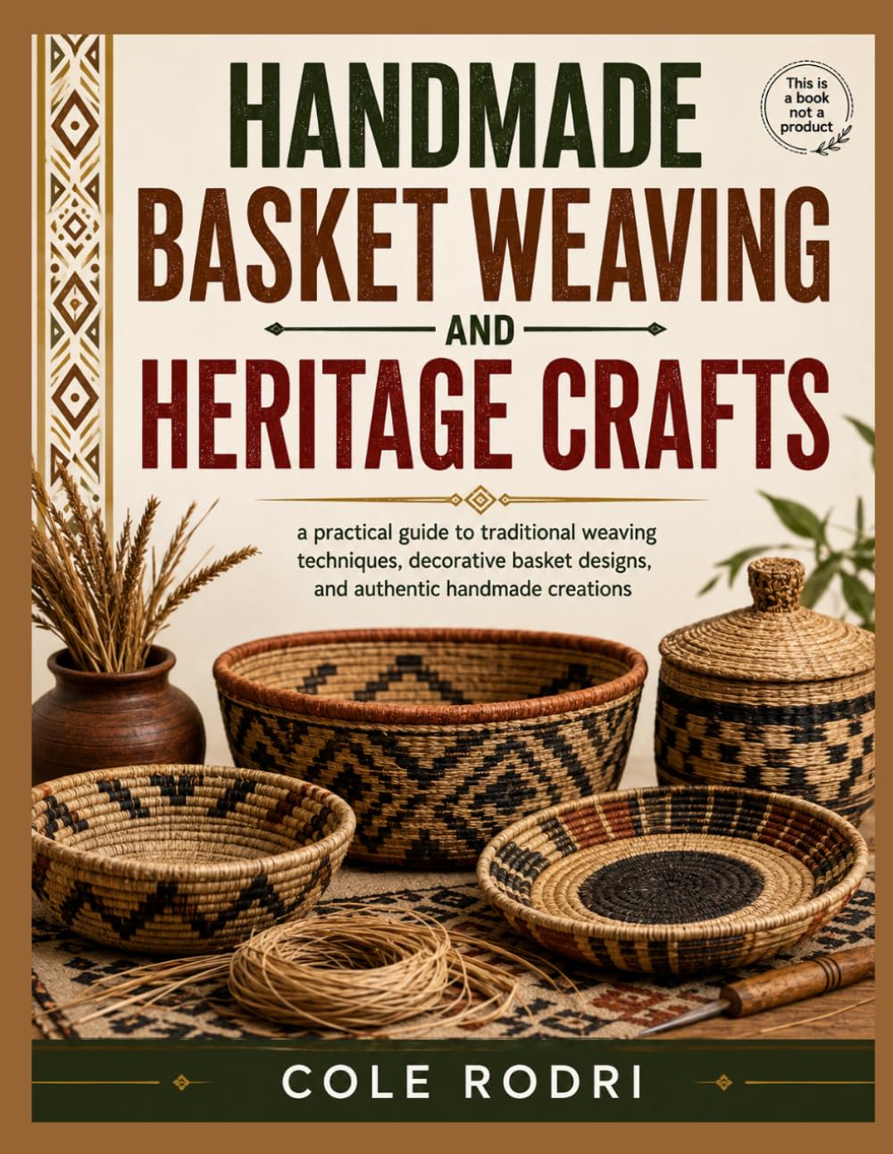 HANDMADE BASKET WEAVING AND HERITAGE CRAFTS: a practical guide to traditional weaving techniques, decorative basket designs, and authentic handmade creations baixar livro de graça