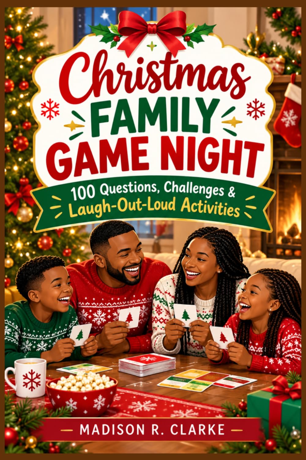 ler totalmente Christmas Family Game Night: 100 Questions, Challenges & Laugh-Out-Loud Activities