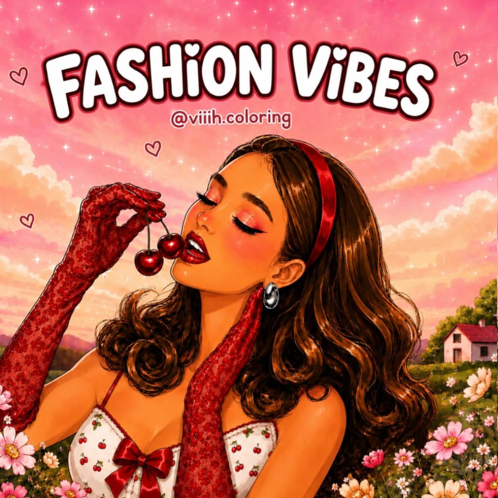 Fashion Vibes: A Stylish Coloring Book for Fashion Lover (Portuguese Edition) baixar livro de graça