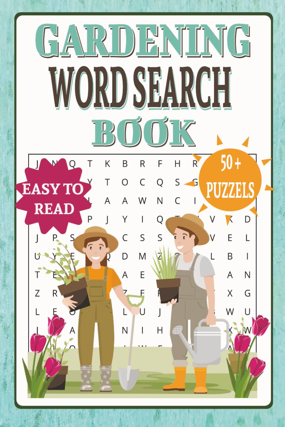 Gardening Word Search Book: A Portable Word Search Challenge for Adults: 55 Relaxing Garden-Themed Puzzles Featuring Flowers, Herbs, and Botanical Tools. baixar livro de graça
