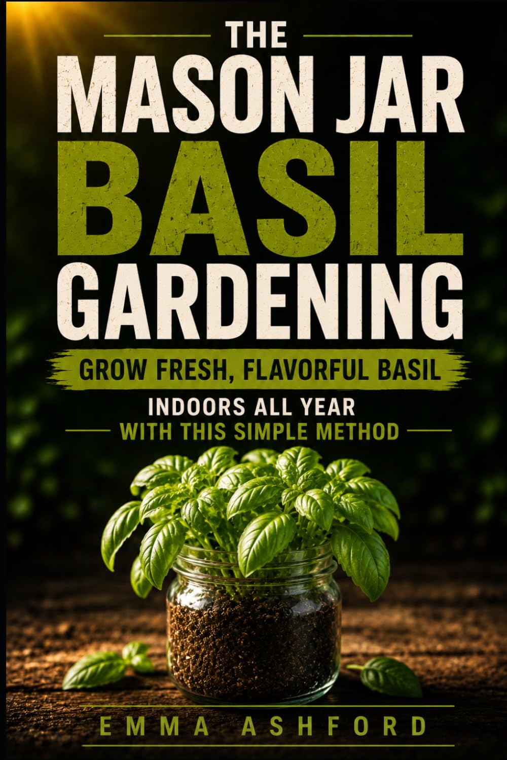 MASON JAR BASIL GARDENING: Grow Fresh, Flavorful Basil Indoors All Year with This Simple Method baixar o livro de graça