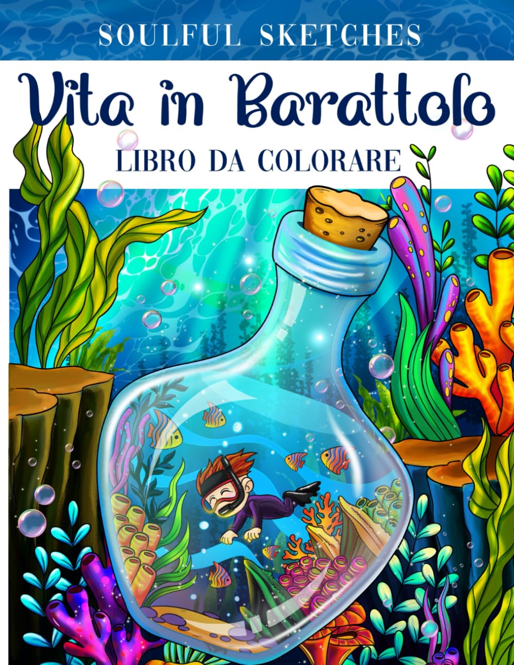 ler totalmente Vita in Barattolo: Libro da Colorare per Adulti con Scene Incantevoli e Animali Adorabili all'interno di Barattoli, Pagine di Disegno con... e Sollievo dallo Stress (Italian Edition)