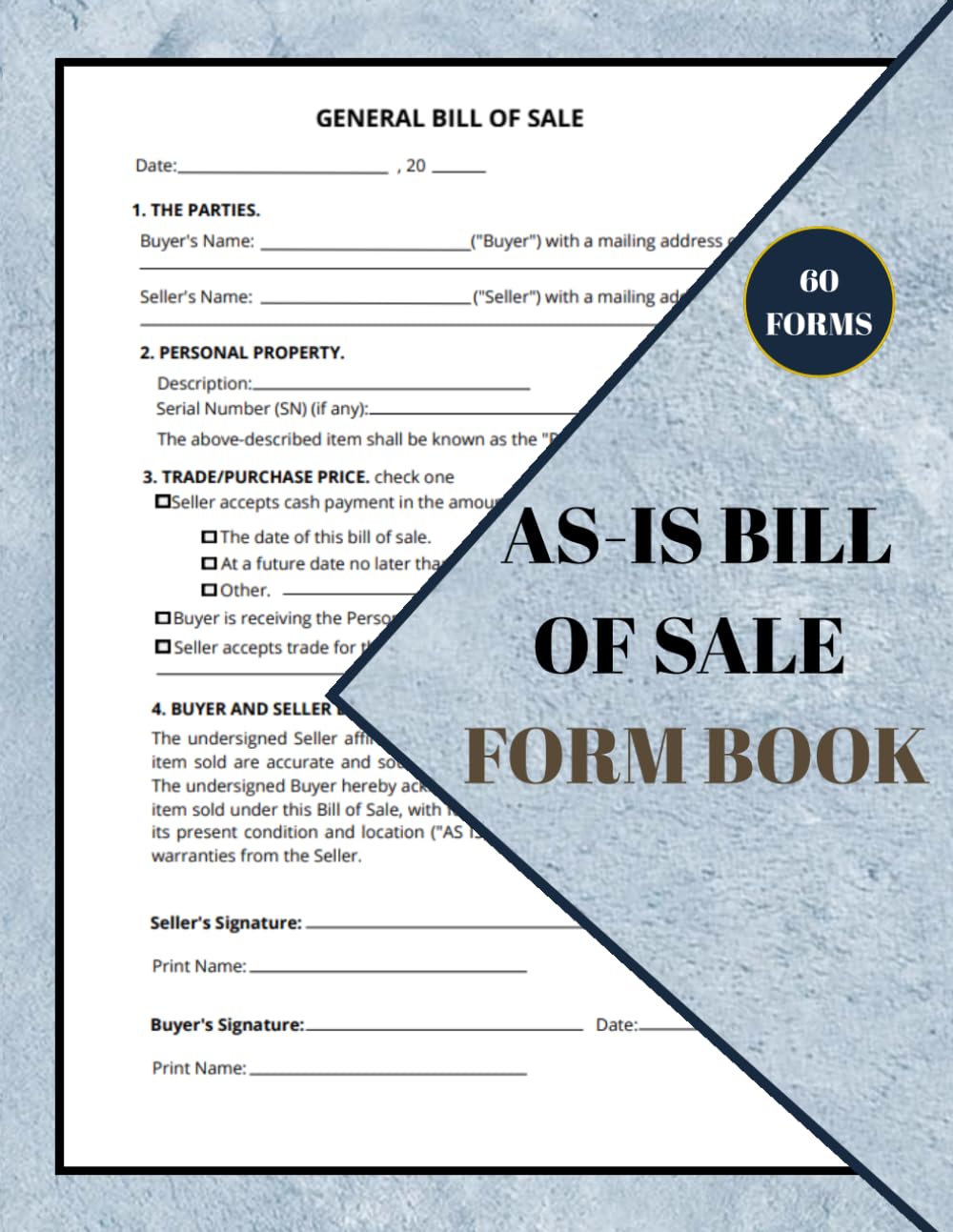 capítulo por capítulo baixar As-Is Bill of Sale Form Book: General Bill of Sale, 60 Forms for Transfer of Ownership Doc that can be used to Sell or Buy Properties or Item,in Its Current Condition with No Warranties.