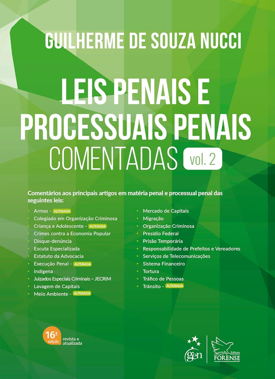 capítulo por capítulo baixar Leis Penais e Processuais Penais Comentadas - Vol.2 - 16ª Edição 2025