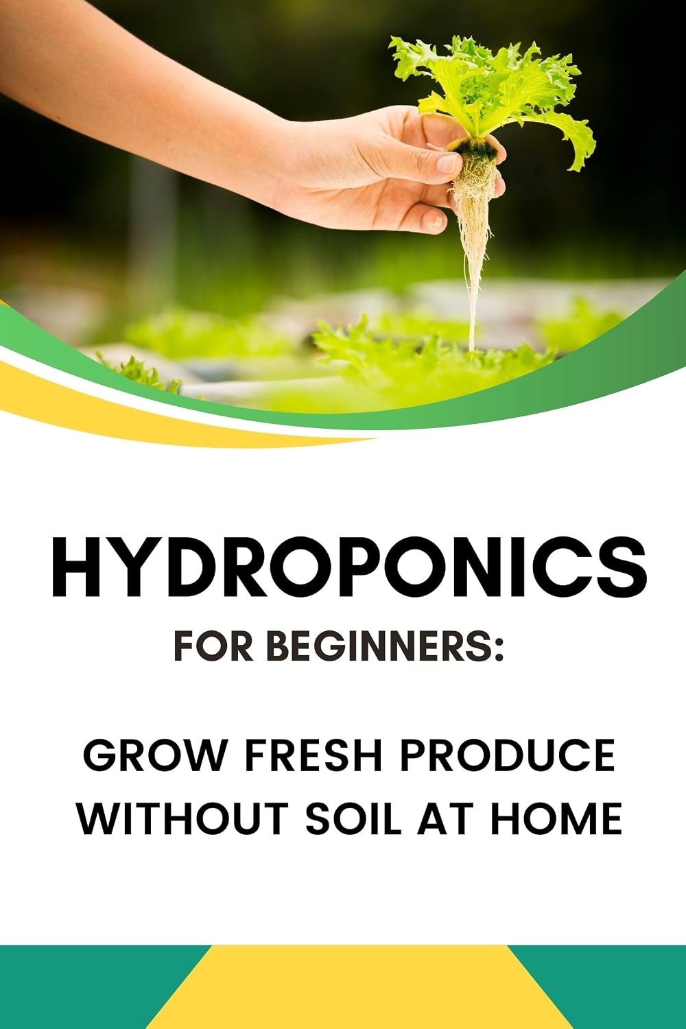 ler totalmente Hydroponics for Beginners: Grow Fresh Produce Without Soil at Home: Step-by-Step Systems for Herbs, Vegetables, and Fruits Year-Round (English Edition)