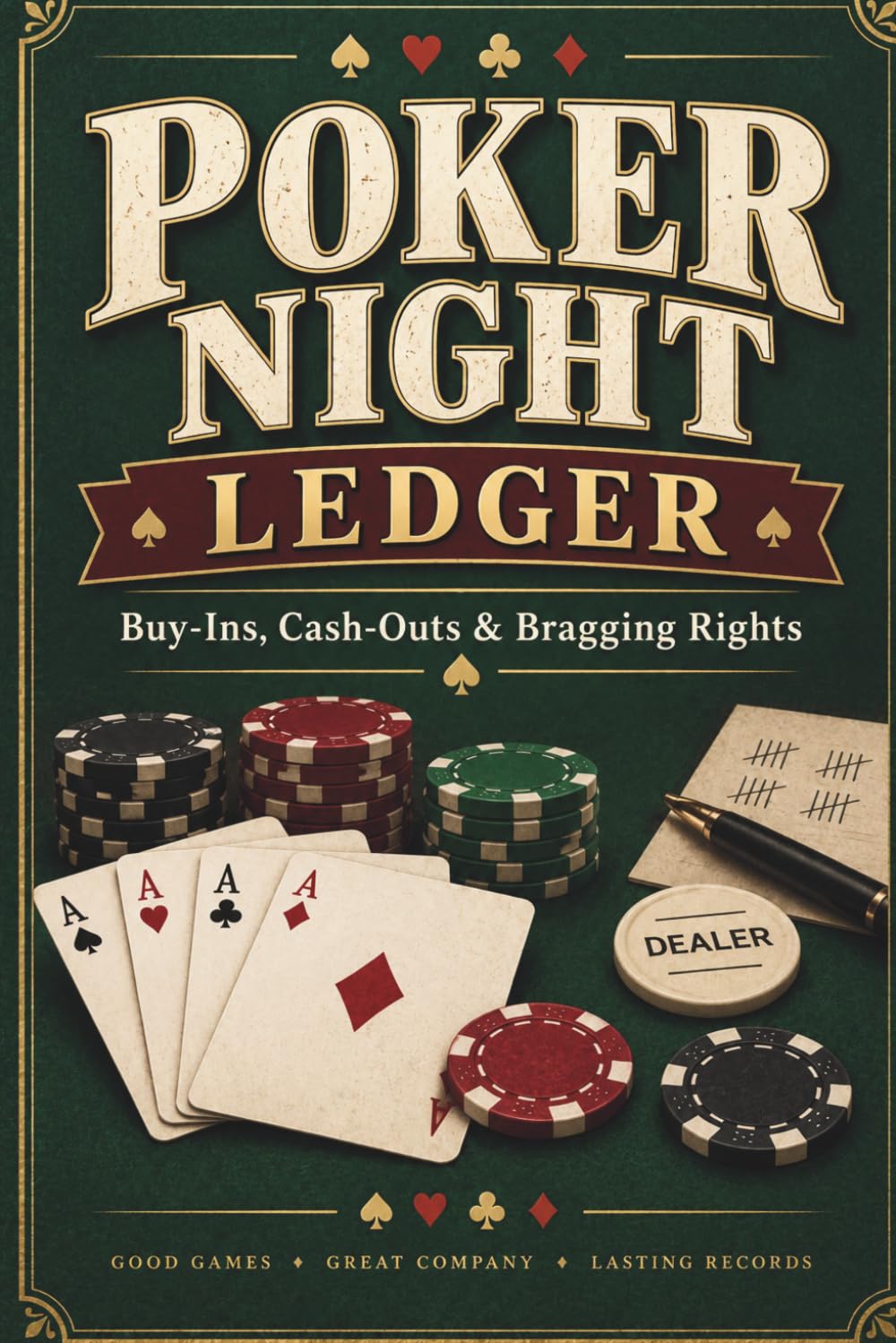Poker Night Ledger: Buy-Ins, Cash-Outs & Bragging Rights baixar o livro de graça