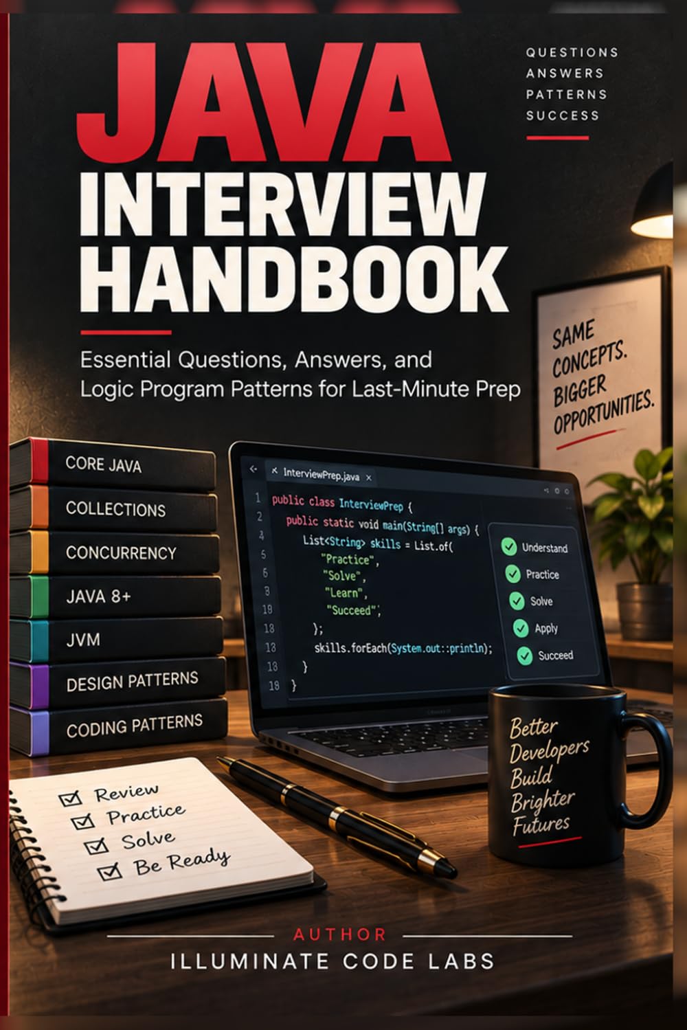 Java Interview Handbook: Essential Questions, Answers, and Logic Program Patterns for Last-Minute Prep baixar o livro de graça