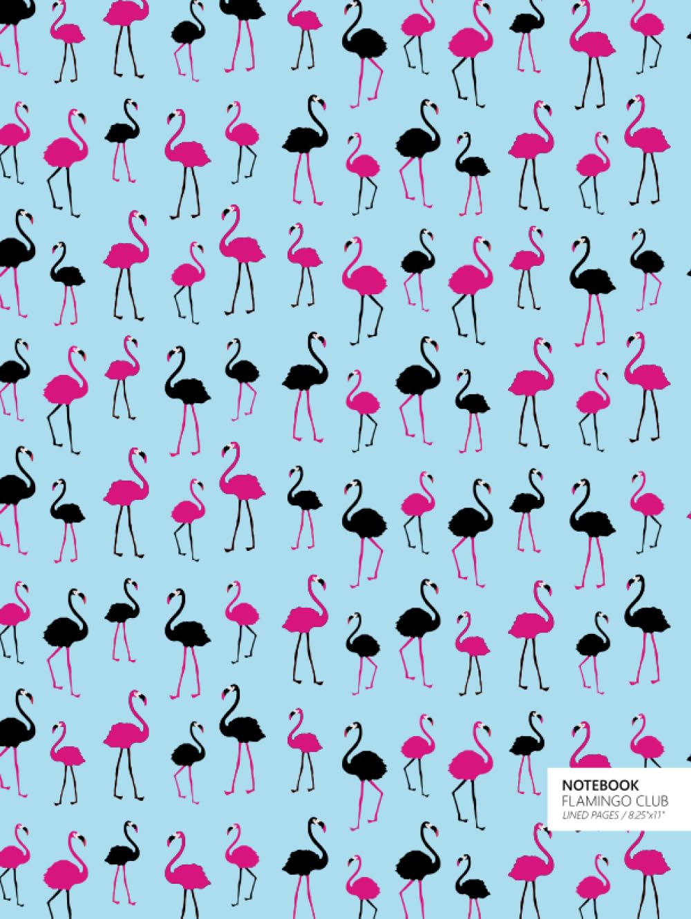 capítulo por capítulo baixar Flamingo Club Notebook - Lined Pages - 8.25" x 11": (Blue Edition) Large Hard Cover 192 pages (8.25 x 11 inches / 20.96 x 27.94cm / Near A4)