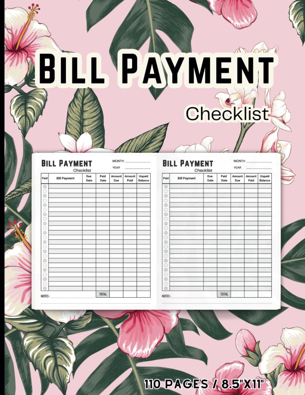 BILL PAYMENT CHECKLIST: Bill notebook for recording bills pay to remind you of monthly expenses and budgeting for Small Business, Personal Finance and Home. baixar livro de graça