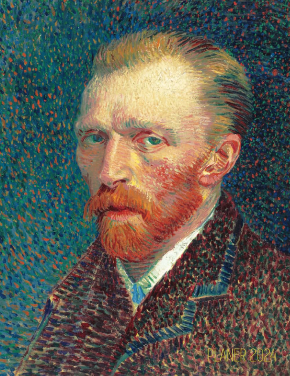ler totalmente Vincent Van Gogh Planer 2024: Selbstbildnis | Wochenplaner 2024 | Van Gogh Selbstporträt Monatsplaner 12 Monate Organizer | Post-Impressionismus |... Agenda mit Raum für Notizen (German Edition)