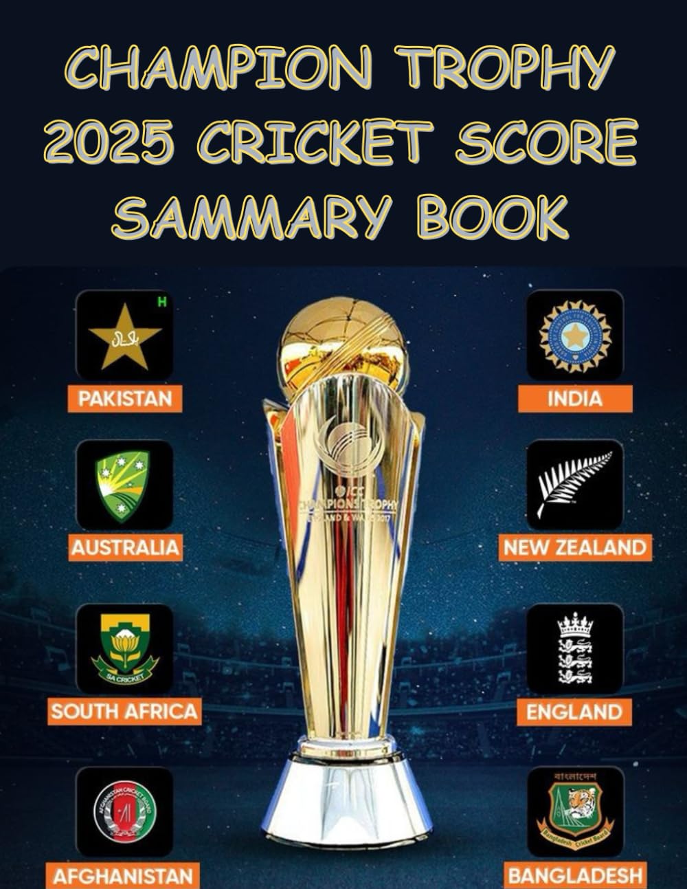 ler totalmente Cricket Score Summary Book: Match Records & Stats