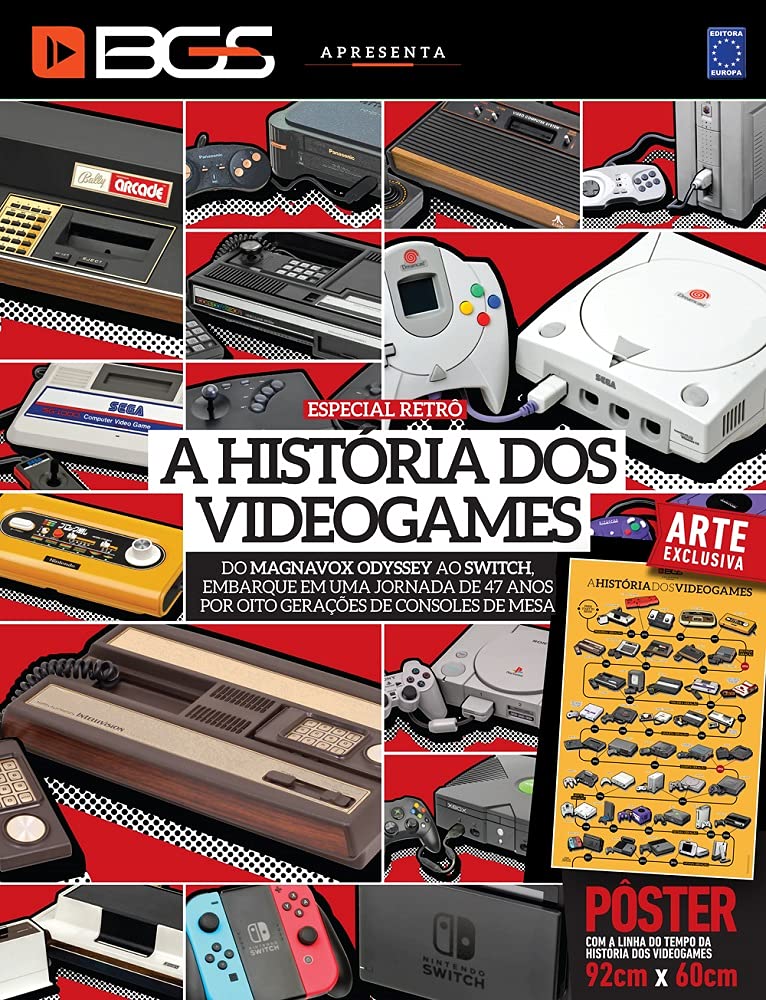 ler totalmente A História dos Videogames - Superpôster BGS