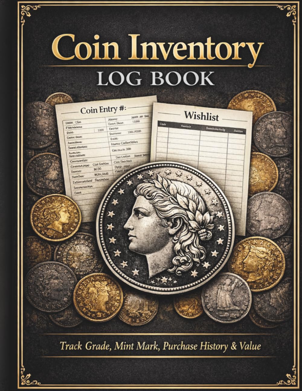 ler totalmente Coin Inventory Log Book: Coin Collection Ledger to Track Grade, Mint Mark, Purchase History & Value
