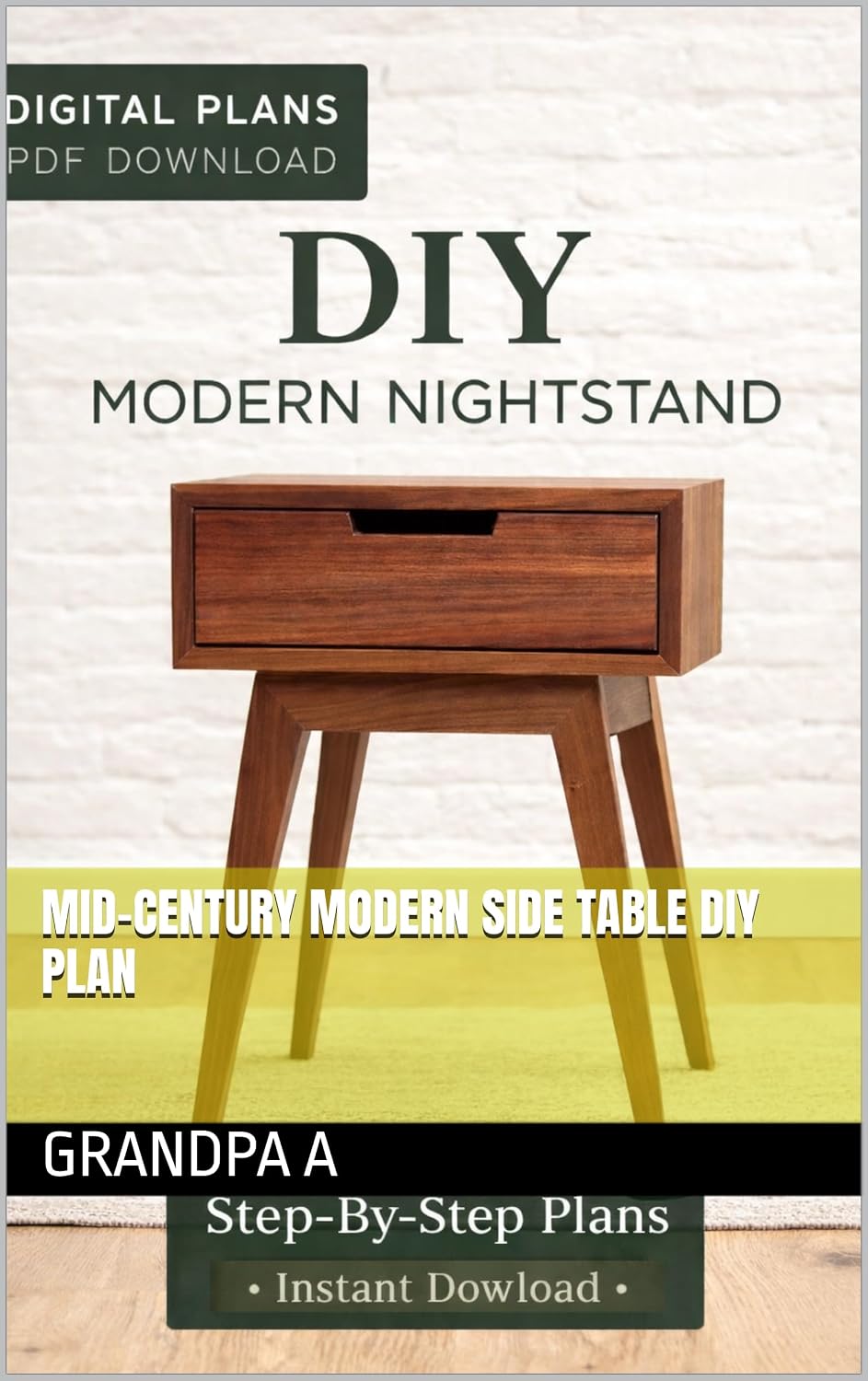 ler totalmente Mid-Century Modern Side Table DIY Plan (DIY Furniture) (English Edition)