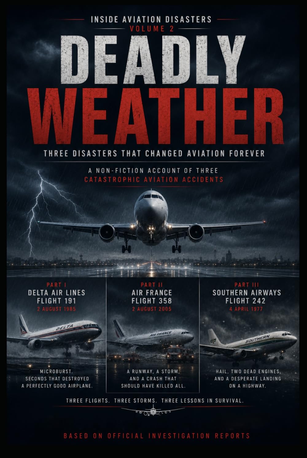 capítulo por capítulo baixar Deadly Weather: Three Air Disasters Caused by Storms, Windshear, and Extreme Weather Conditions (Inside Aviation Disasters)