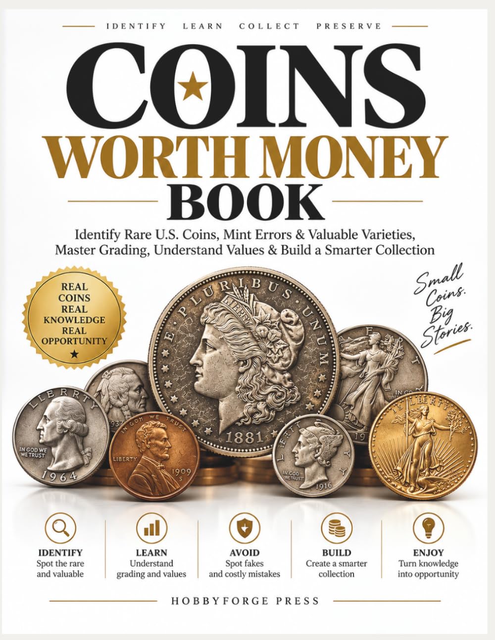 capítulo por capítulo baixar Coins Worth Money Book: Identify Rare U.S. Coins, Mint Errors & Valuable Varieties, Master Grading, Understand Values & Build a Smarter Collection