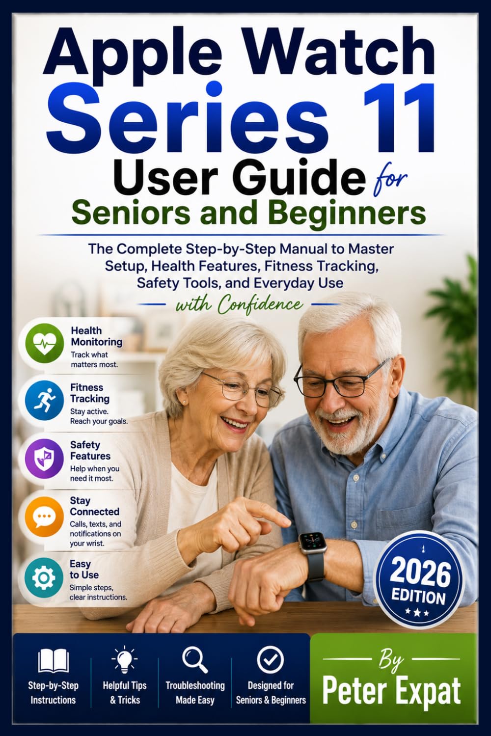 ler totalmente Apple Watch Series 11 User Guide for Seniors and Beginners: The Complete Step-by-Step Manual to Master Setup, Health Features, Fitness Tracking, Safety Tools, and Everyday Use with Confidence