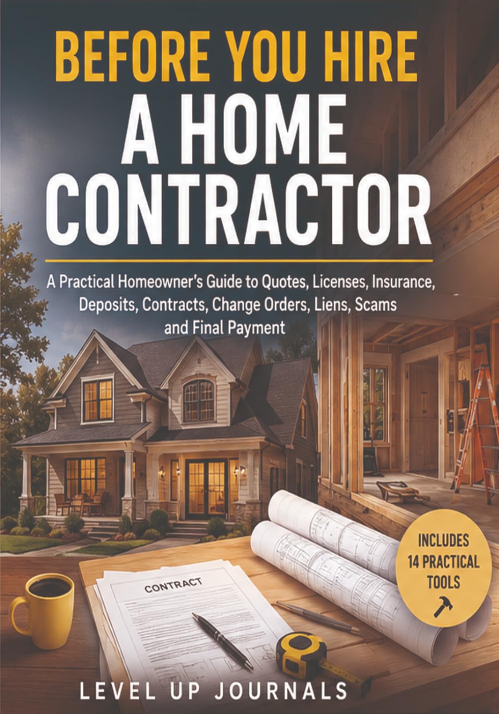 Before You Hire a Home Contractor: A Practical Homeowner's Guide to Quotes, Licenses, Insurance, Deposits, Contracts, Change Orders, Liens, Scams and Final Payment baixar o livro de graça