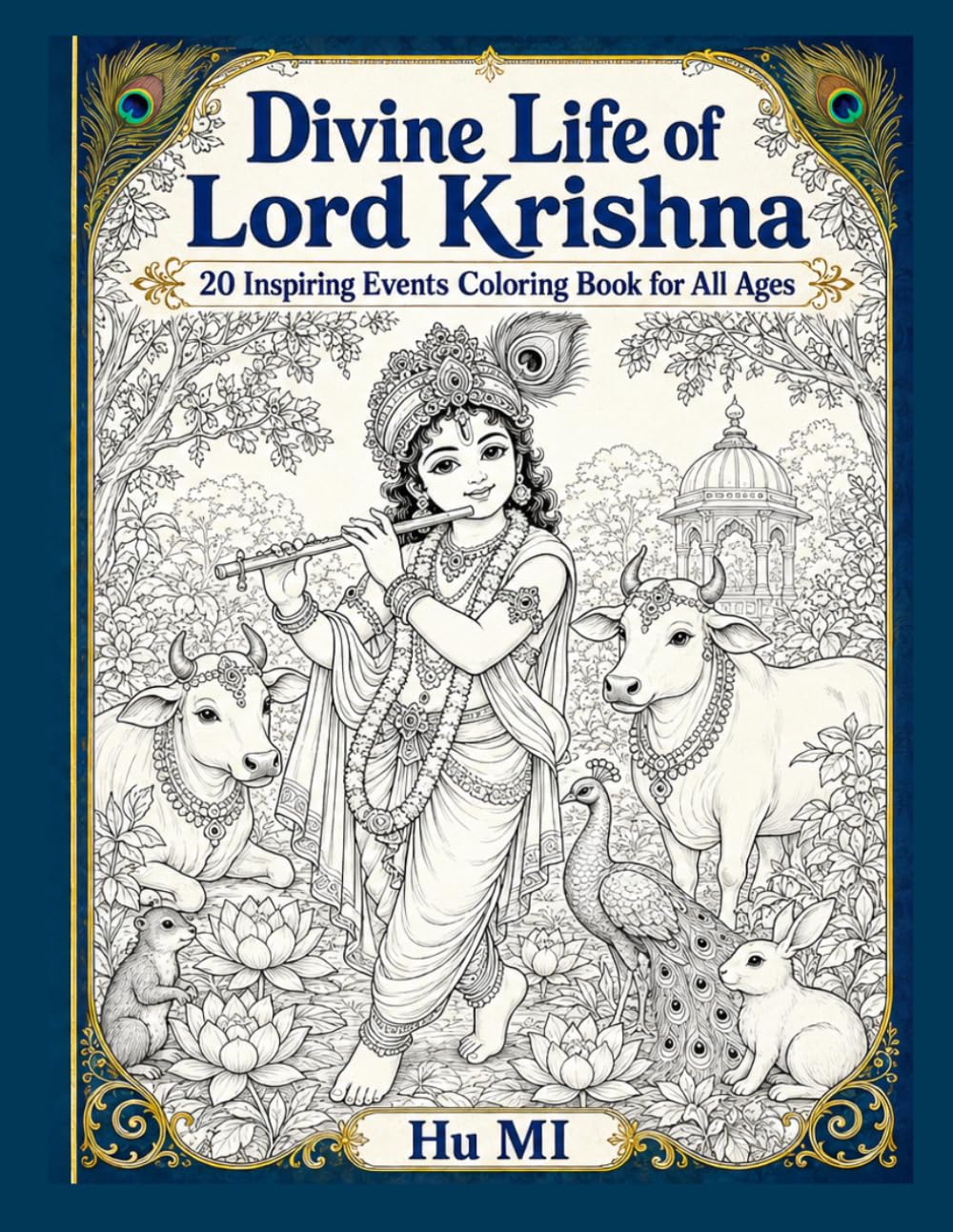 capítulo por capítulo baixar Divine Life of Lord Krishna: 20 Inspiring Events Coloring Book for All Ages