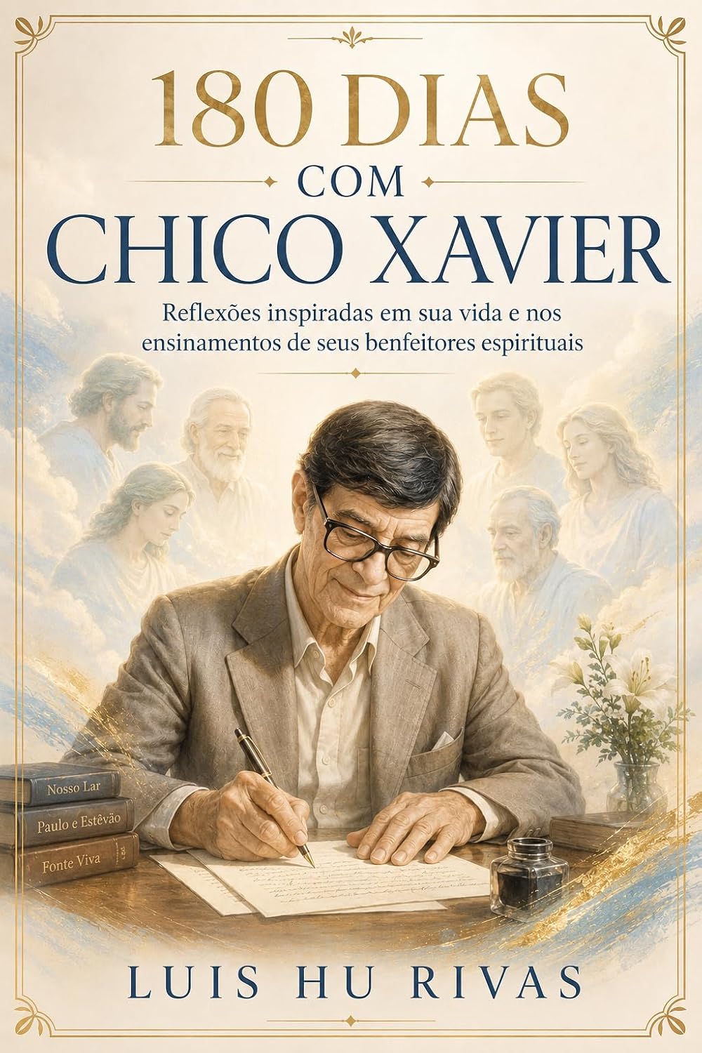 ler totalmente 180 DIAS COM CHICO XAVIER: Reflexões inspiradas em sua vida e nos ensinamentos de seus benfeitores espirituais (Livros Espíritas(Português))