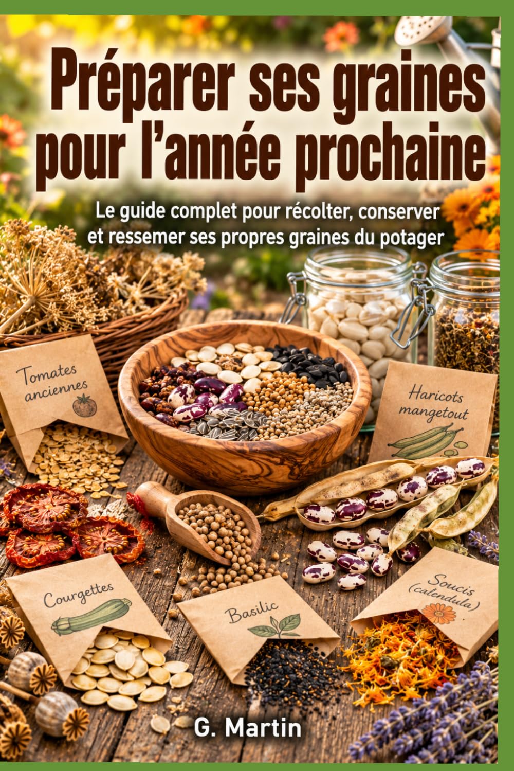Préparer ses graines pour l'année prochaine: Le guide complet pour récolter, conserver et ressemer ses propres graines du potager (Jardinage Facile) (French Edition) baixar livro de graça