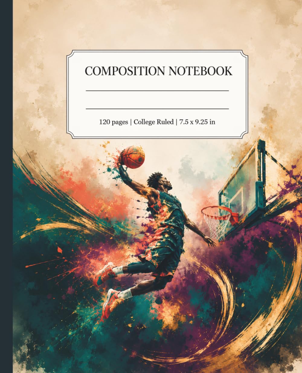 ler totalmente Basketball Composition Notebook for Boys and Teens: Artistic College Ruled Sports Journal for School Notes, Homework, Practice Planning & Daily Writing