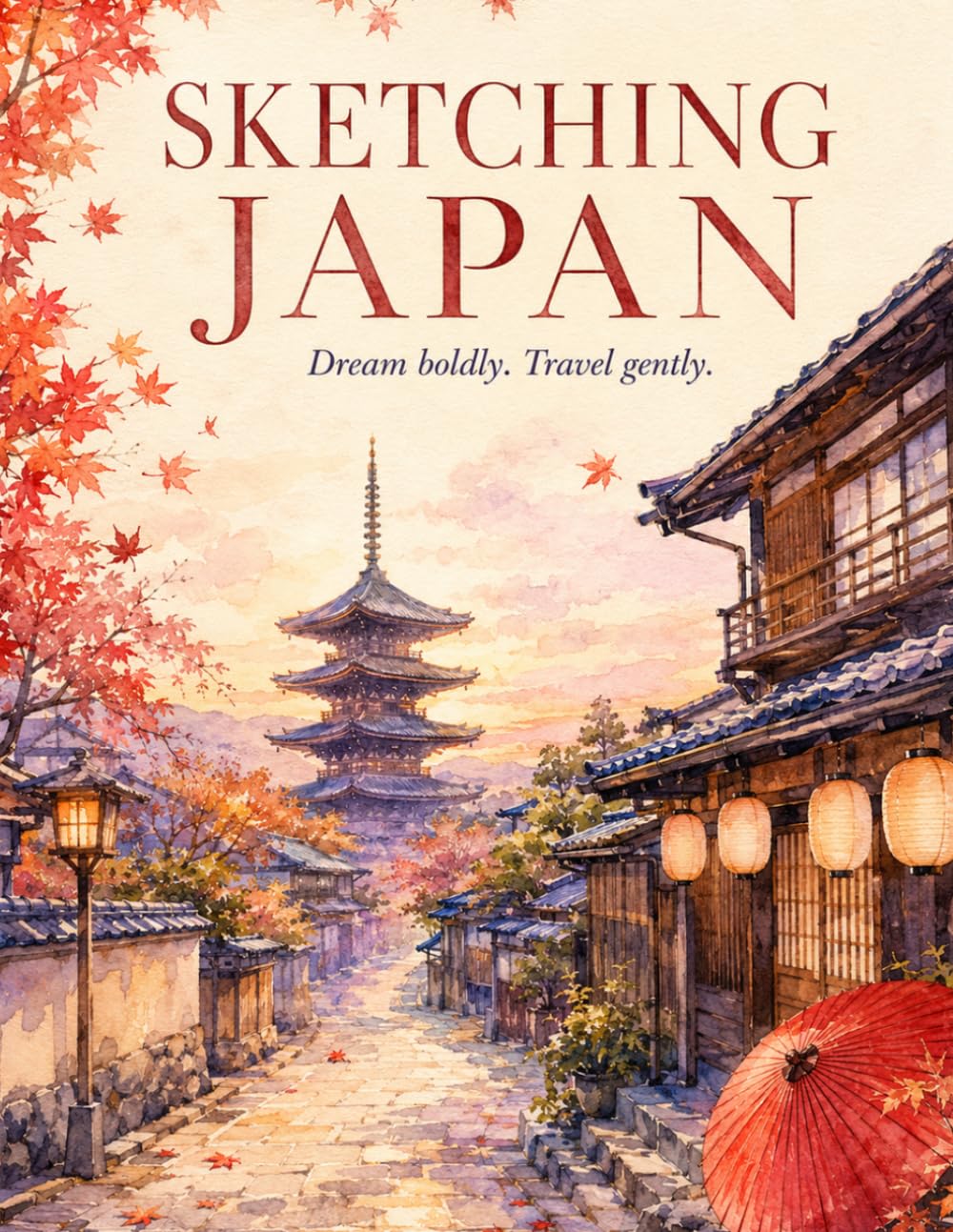 capítulo por capítulo baixar Sketching Japan: Dream Boldly. Travel Gently.126-page travel sketchbook and creative journal designed for travelers,