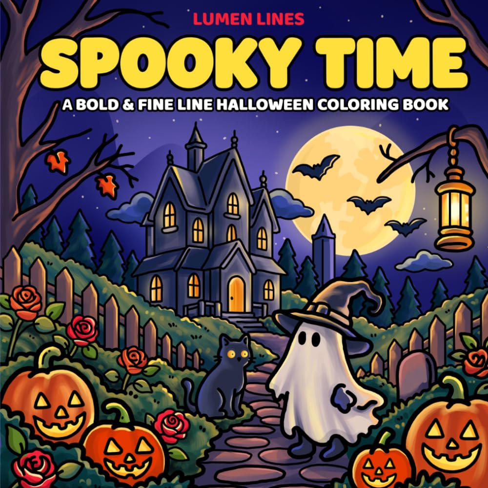 capítulo por capítulo baixar Spooky Time: A Halloween Coloring Book for Coziest Nights, Autumn Days & Relaxing Moments for Adults and Teens (Cozy Moments Coloring)