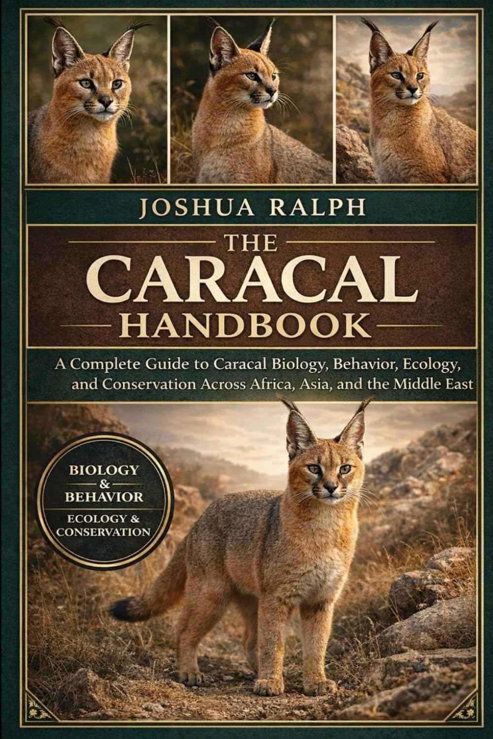 ler totalmente THE CARACAL HANDBOOK: A Complete Guide to Caracal Biology, Behavior, Ecology, and Conservation Across Africa, Asia, and the Middle East