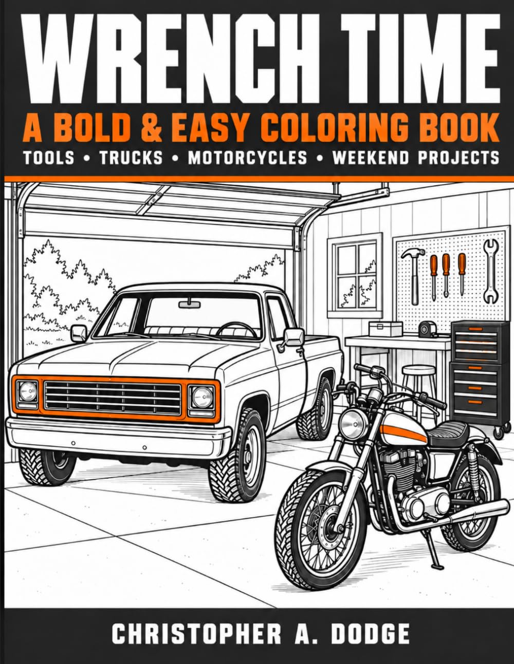 capítulo por capítulo baixar Wrench Time: A Bold & Easy Coloring Book of Tools, Trucks, Motorcycles & Weekend Projects