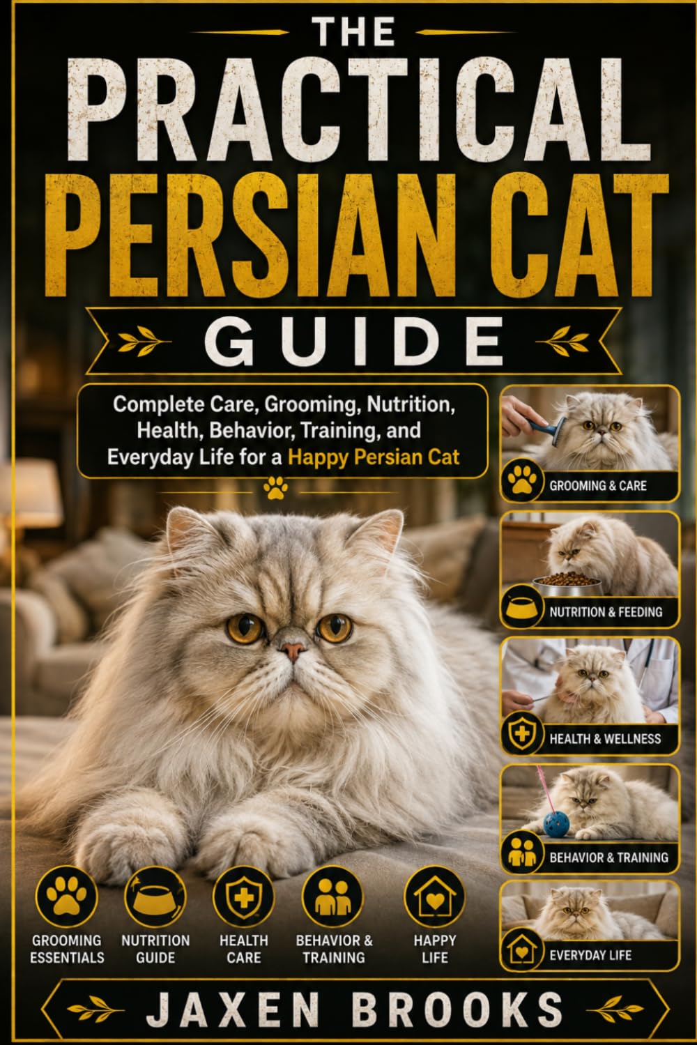 ler totalmente The Practical Persian Cat Guide: Complete Care, Grooming, Nutrition, Health, Behavior, Training, and Everyday Life for a Happy Persian Cat