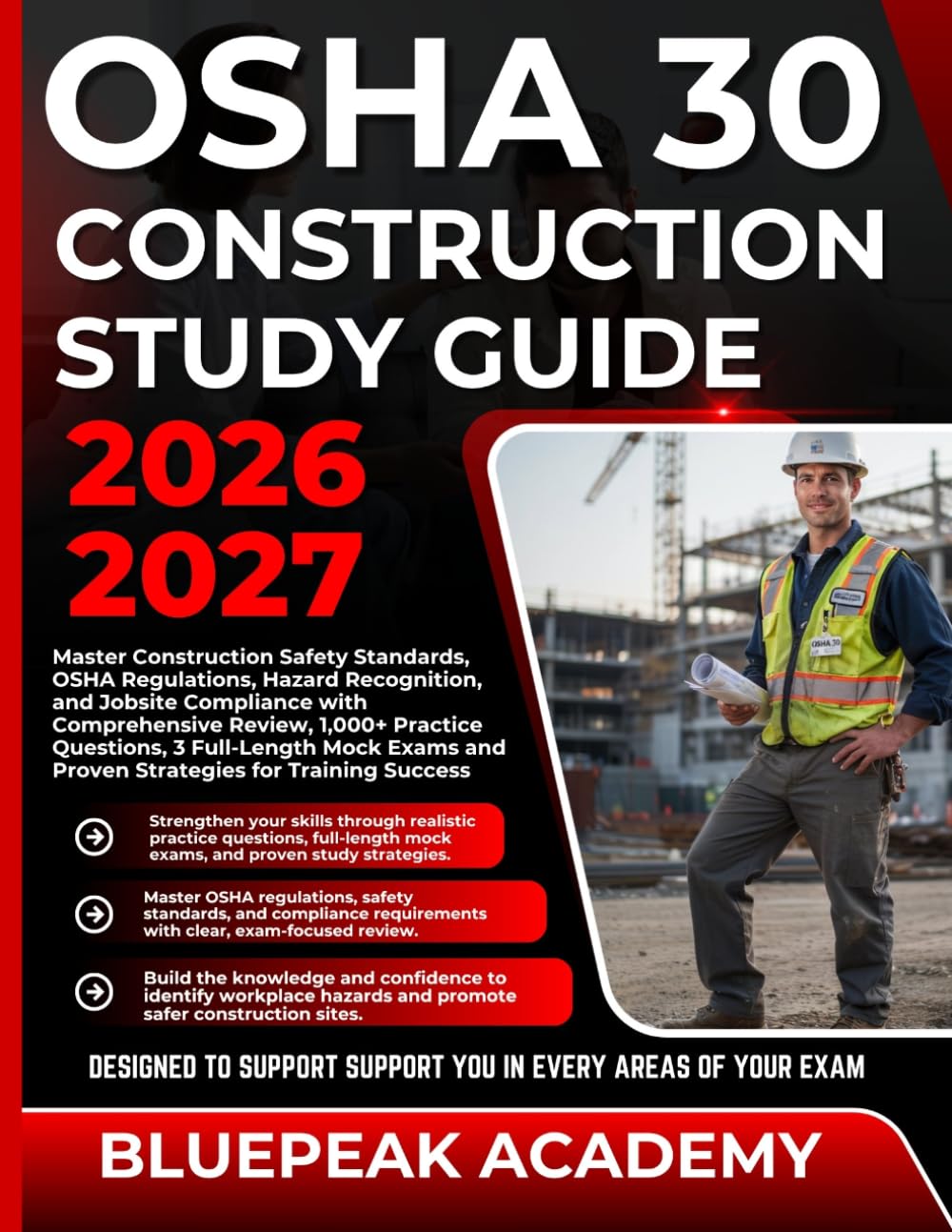 capítulo por capítulo baixar OSHA 30 CONSTRUCTION STUDY GUIDE 2026-2027: Master Construction Safety Standards, OSHA Regulations, Hazard Recognition, and Jobsite Compliance with... Exams and Strategies for Training Success