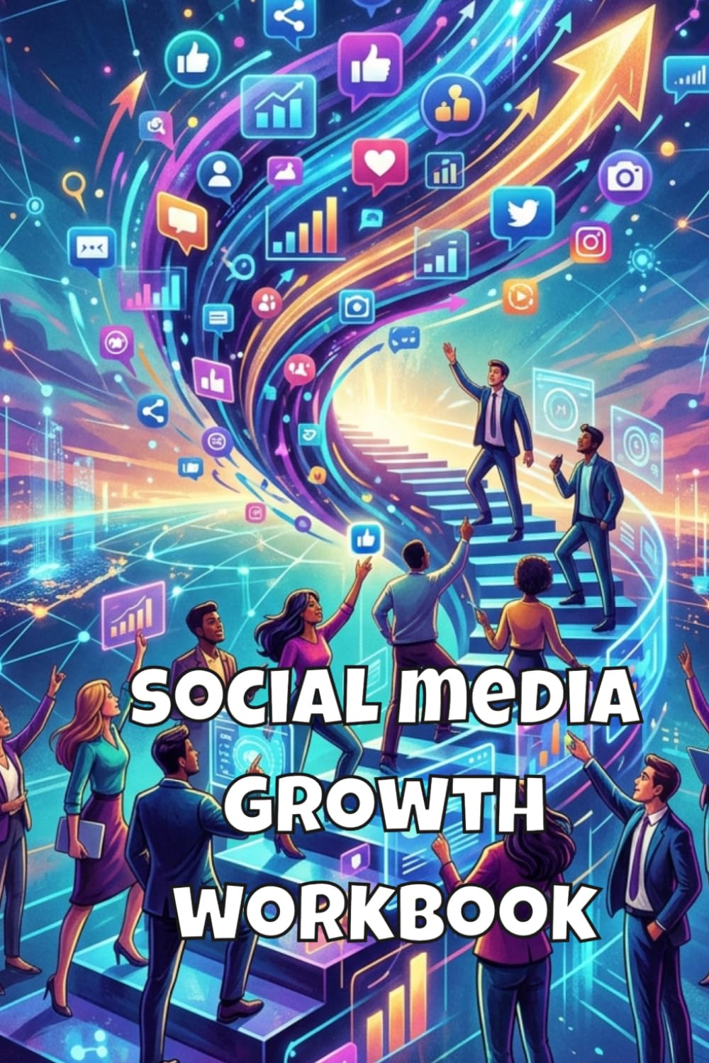 ler totalmente social media growth workbook: A 123-Page Workbook and Tracker to Plan Campaigns, Brainstorm Ideas, and Grow Your Online Presence
