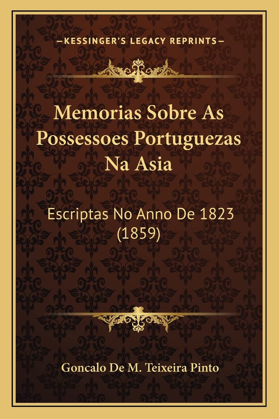 capítulo por capítulo baixar Memorias Sobre As Possessoes Portuguezas Na Asia: Escriptas No Anno De 1823 (1859)