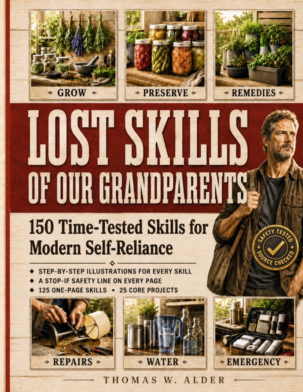 capítulo por capítulo baixar The Lost Skills of Our Grandparents: 150 Time-Tested Skills for Modern Self-Reliance | Forgotten Wisdom for Homesteading, Natural Remedies, Food Preservation, Saving Money, and Off-Grid Living