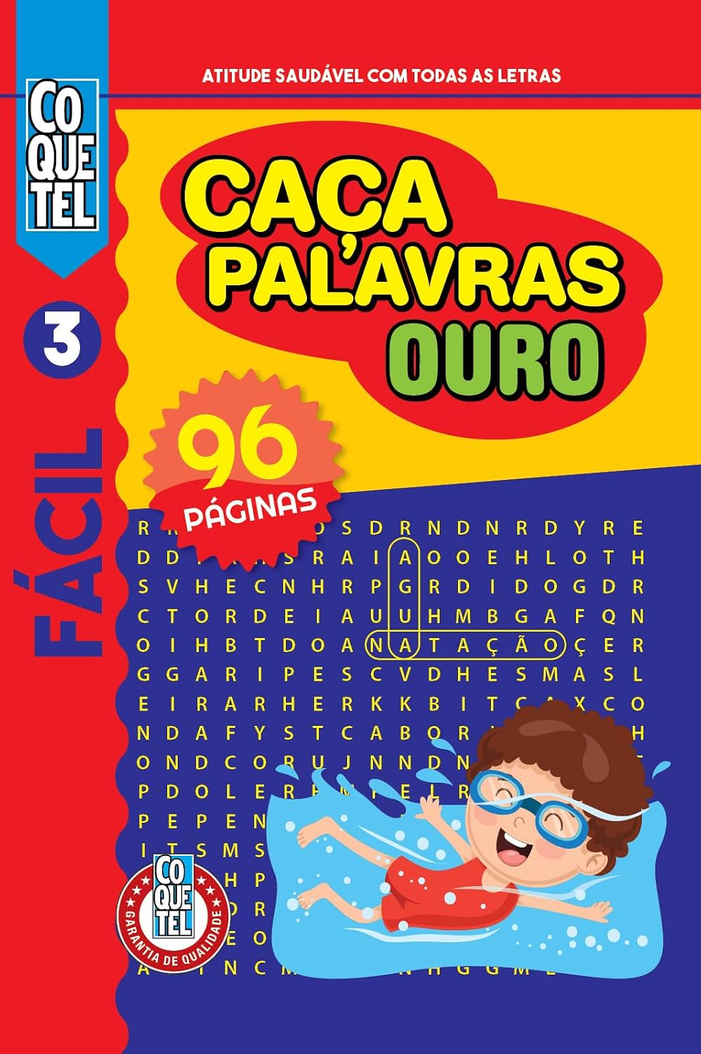ler totalmente Livro Coquetel Caça-Palavras Ouro 3
