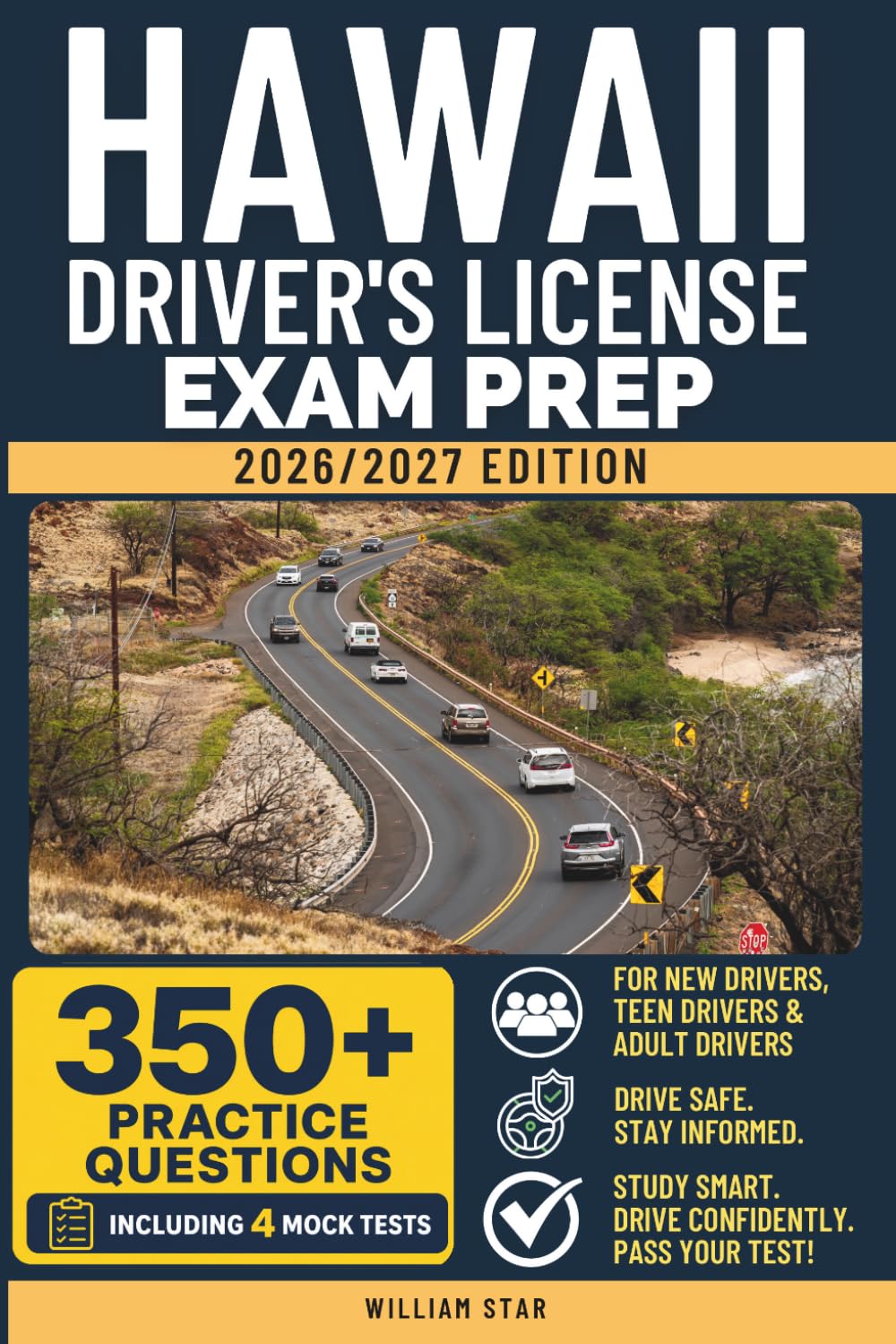 Hawaii Driver's License Exam Prep: Study Guide, Road Signs & Practice Tests to Help You Pass the Written Knowledge Test (USA DMV Permit Study Books) baixar o livro de graça