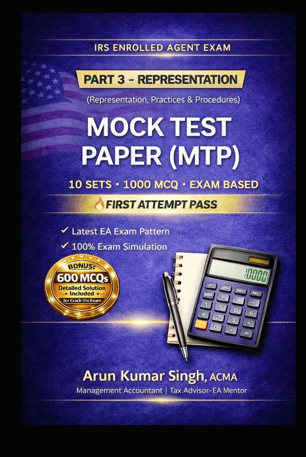 capítulo por capítulo baixar IRS Enrolled Agent (EA) Exam Part 3 – Representation, Practices & Procedures | Mock Test Series (MTP) | 1000 MCQs |2026-27: Real Exam-Based Practice Questions with Answers & Explanations (2026–2027)