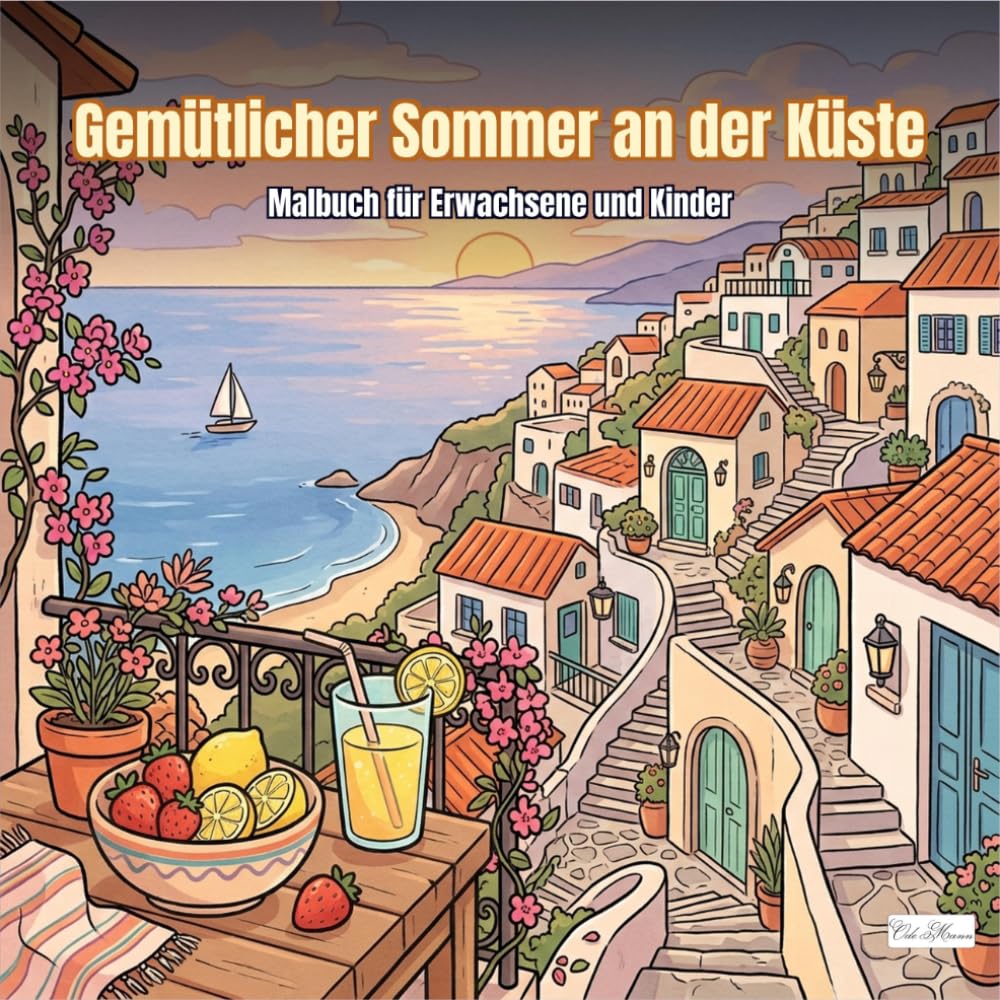 ler totalmente Cozy Coastal Summer - Gemütlicher Sommer an der Küste — Malbuch für Erwachsene und Kinder: 60 entspannende Ausmalbilder mediterraner Küstenstädte für... Ausmalspaß für sonnige Tage) (German Edition)