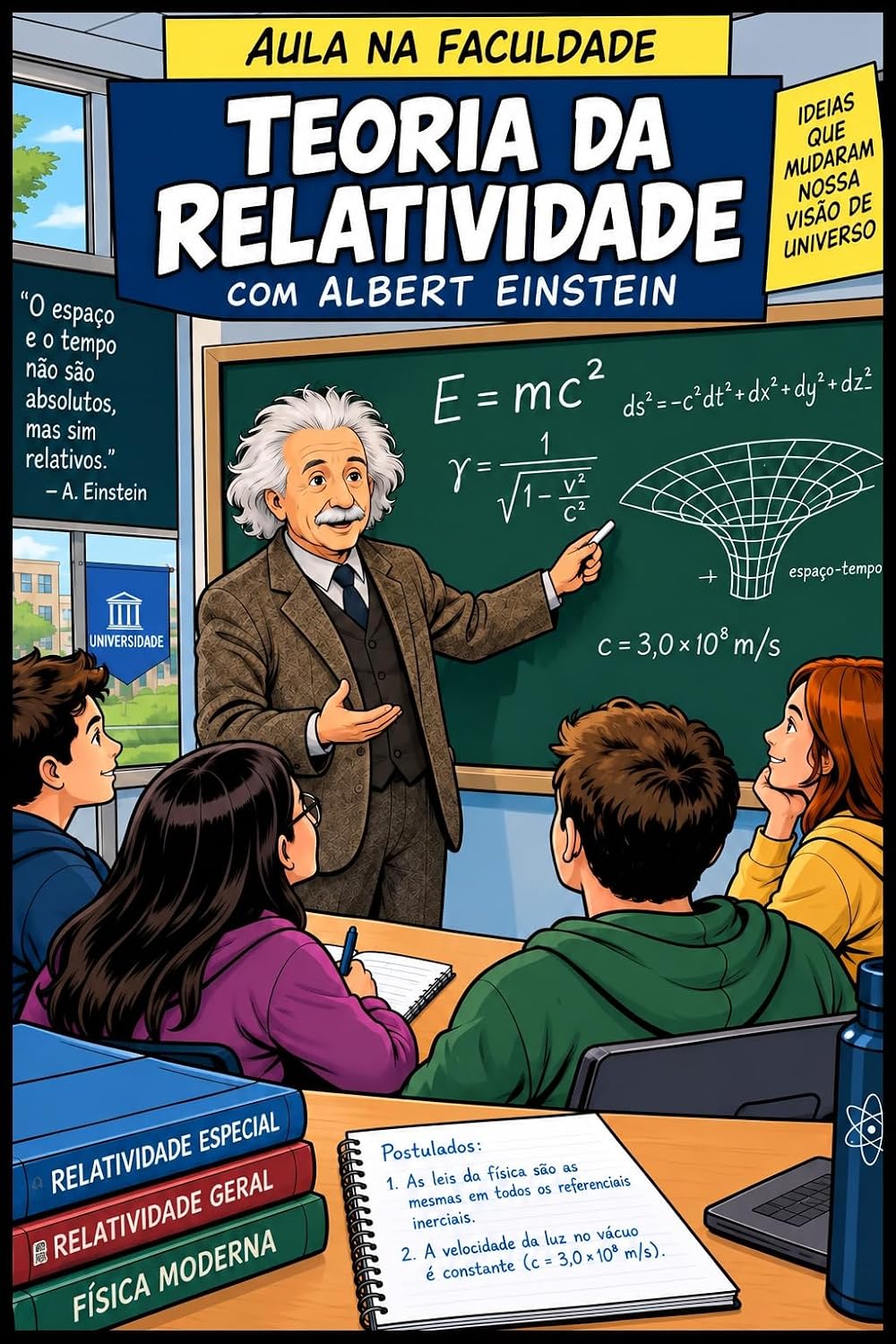 Teoria da Relatividade: A Física em Quadrinhos baixar o livro de graça